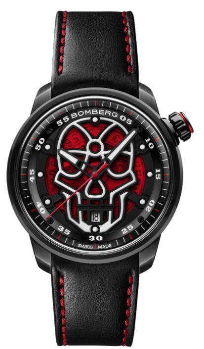 Bomberg BB-01 AUTOMATIC RED SKULL CT43APBA.23-1.11 Replica Watch